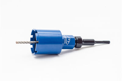 Elektro set - jadrový vrták + adapter SDS plus + vodiaci tŕň